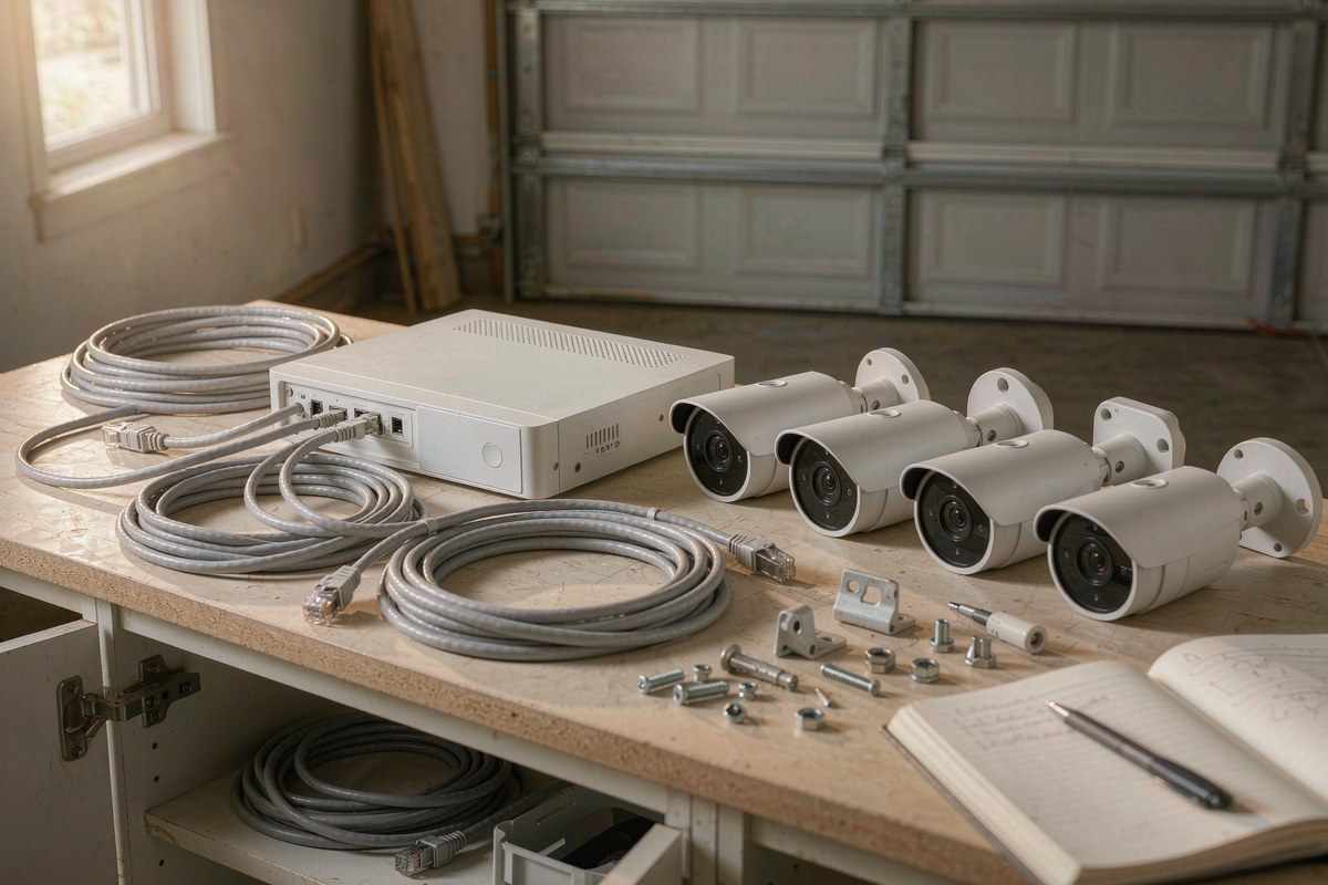 16 Camera Security System PoE 5MP with 4TB HDD, PD93A31616-5M-1 from PANOOB
