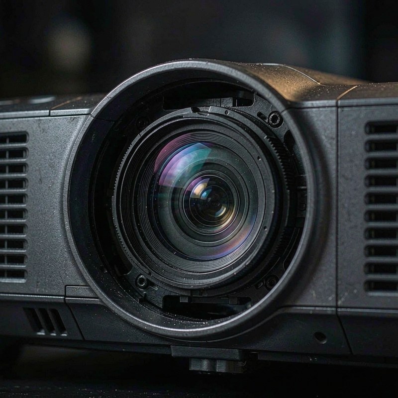 Detail view of the Valerion VisionMaster Pro2 Triple Laser Projector 4K with Anti-RBE