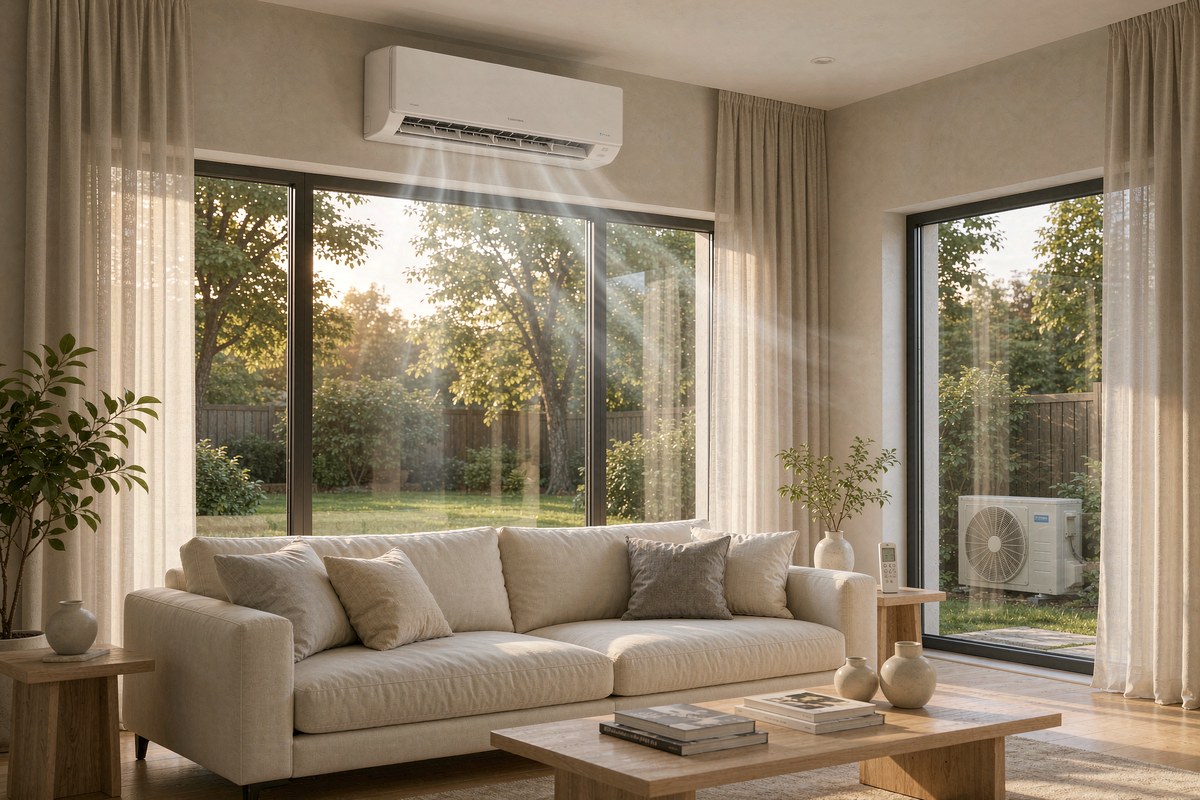 DELLA Vario Series 36,000 BTU 3 Ton 19 SEER2 Ductless Mini Split AC, Pre-Charged Heat Pump, from Della