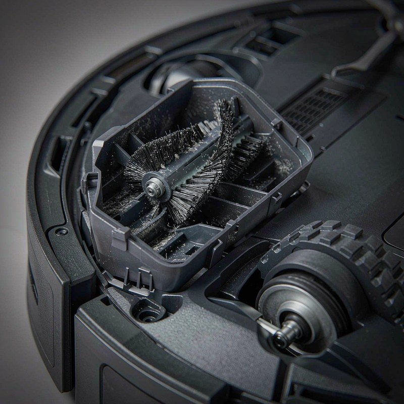 Detail view of the roborock 2026 New Qrevo Edge 3 Pro Robot Vacuum and Mop, 36000 Pa Suction