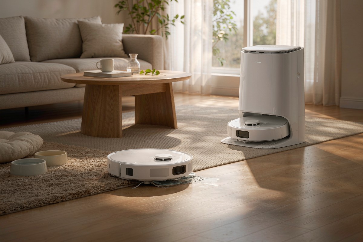 ECOVACS DEEBOT T30S Combo Complete Robot Vacuum and Mop, 11000Pa, ZeroTangle Technology, from ECOVACS
