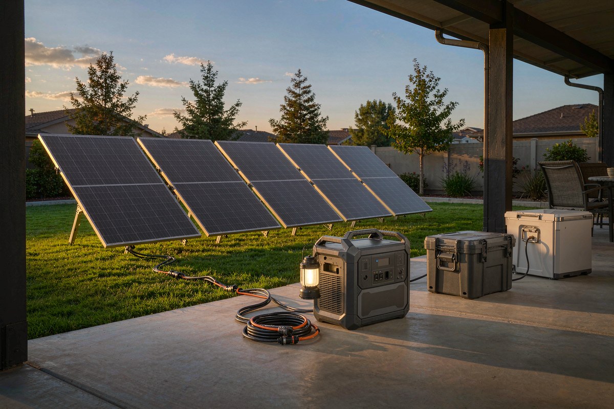 EF ECOFLOW Power Station Delta Pro Ultra X with 4x400W Portable Panels from EF ECOFLOW