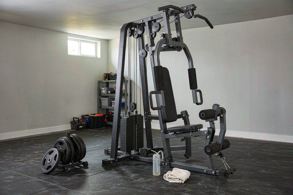 SPORTSROYALS Home Gym, Multifunctional Workout Station with Leg Press from Sportsroyals