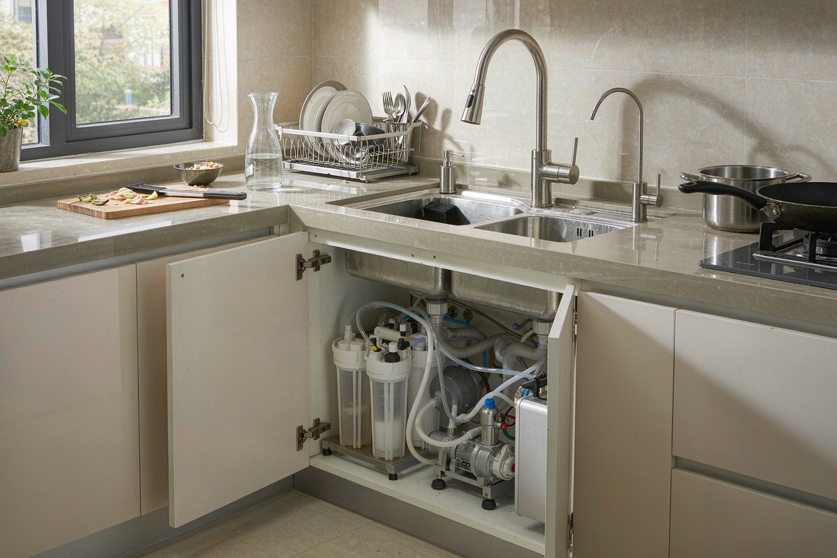 Waterdrop X16 Reverse Osmosis System Alkaline Mineral 1600GPD Silver Faucet from Waterdrop