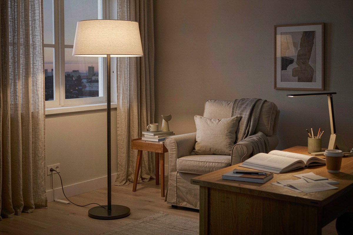Honeywell 02E LED Floor Lamp, 10400LM Sunturalux Eye Caring Standing Light from Honeywell