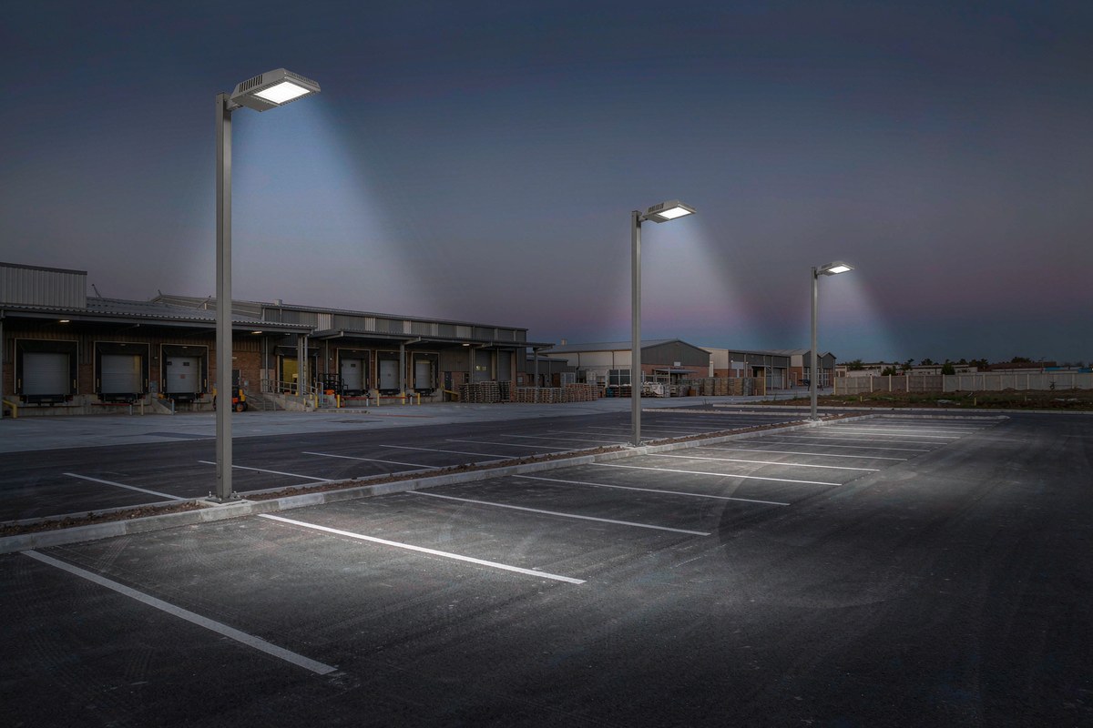 Juyace 3 Pack 300W LED Parking Lot Light Slip Fitter Mount Pole for Street from Juyace