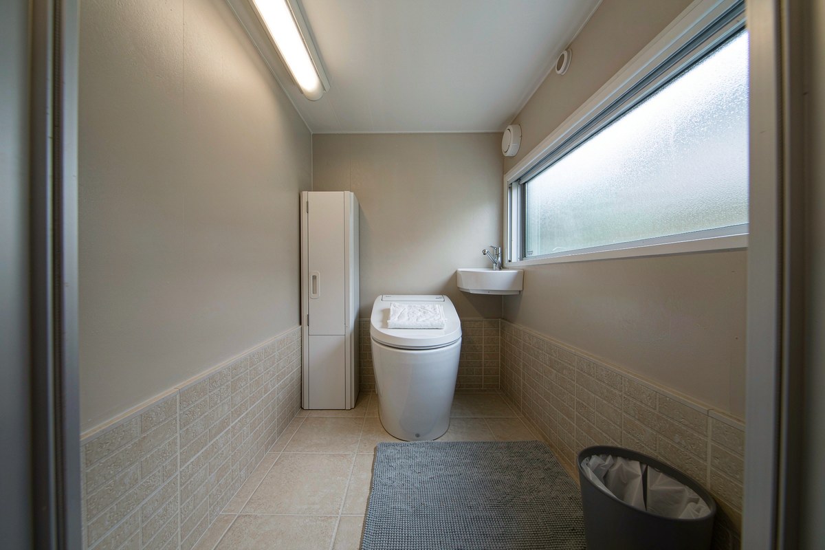 LE-310 Dry Flush Toilet for RV, Boat and Emergency Use, White from modiwell
