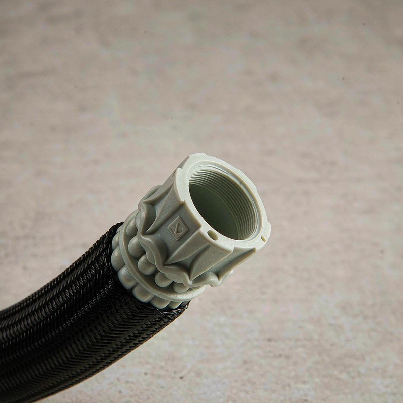Detail view of the 100FT Heated Water Hose for RV,-45°F Heated Water Hose, RV Accessories