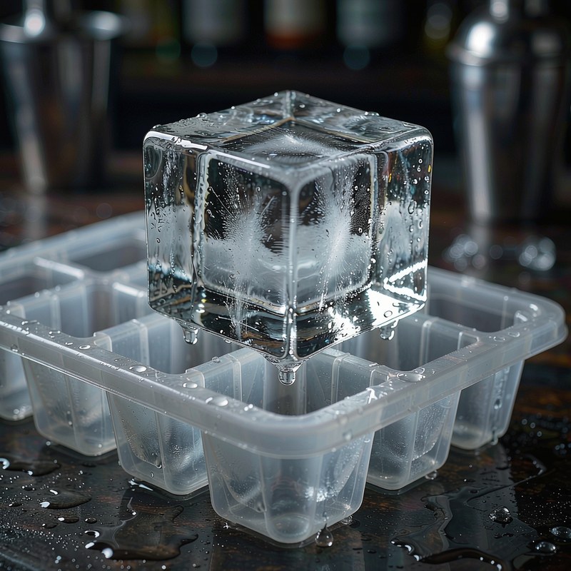 Detail view of the Clear Ice Cube Maker, 8 Crystal Clear 1.2