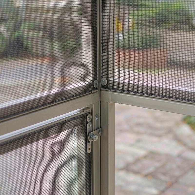 Detail view of the PetsCosset Extra Large Outdoor Cat Catio Walk-in Window Cat Patio Enclosure