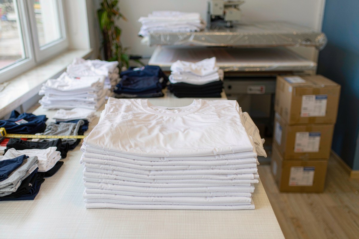 Joyclub Sublimation T Shirts White Polyester Wholesale Unisex S-2XL from Joyclub