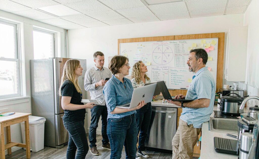 The Freakin Review editorial team planning the testing calendar